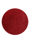 Esprit Teppich Rund Rot Hochflor "Relaxx"