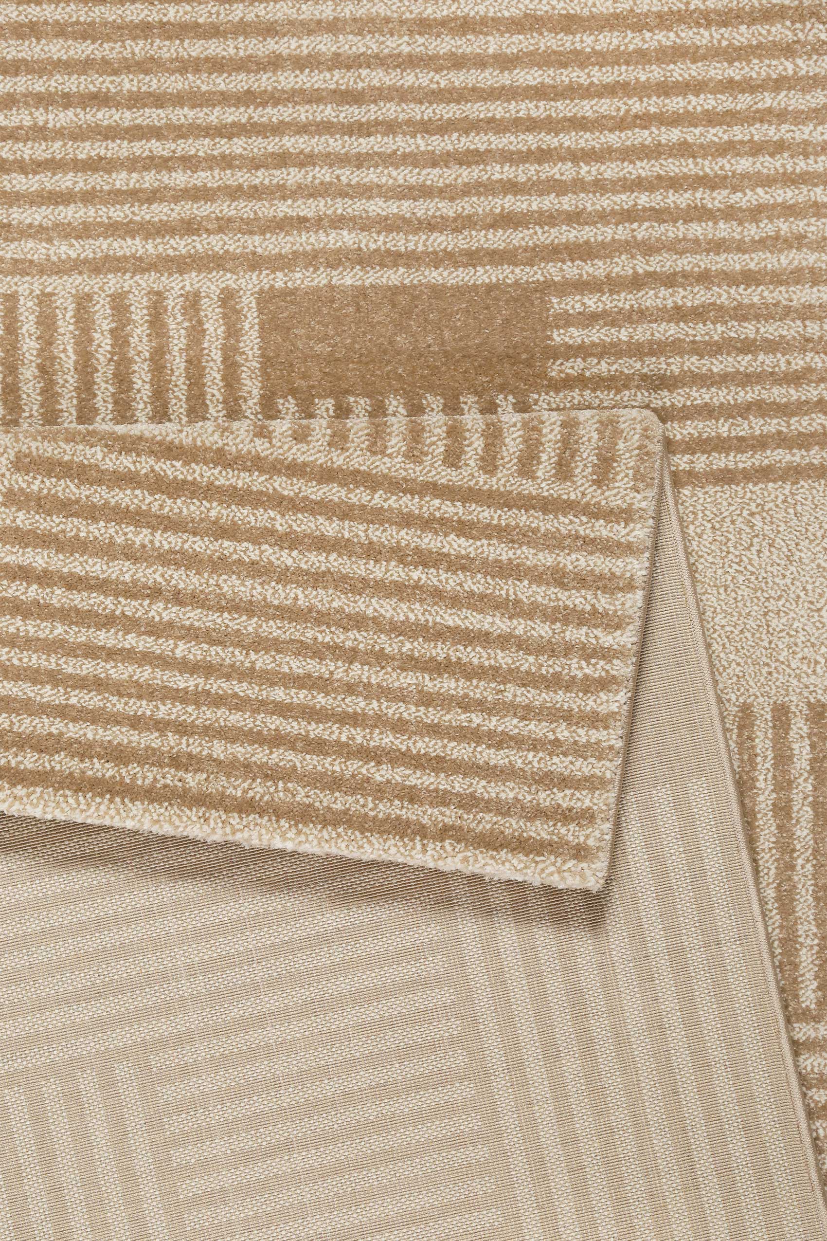 Esprit Teppich Beige Braun Kurzflor "Joshua Trees"