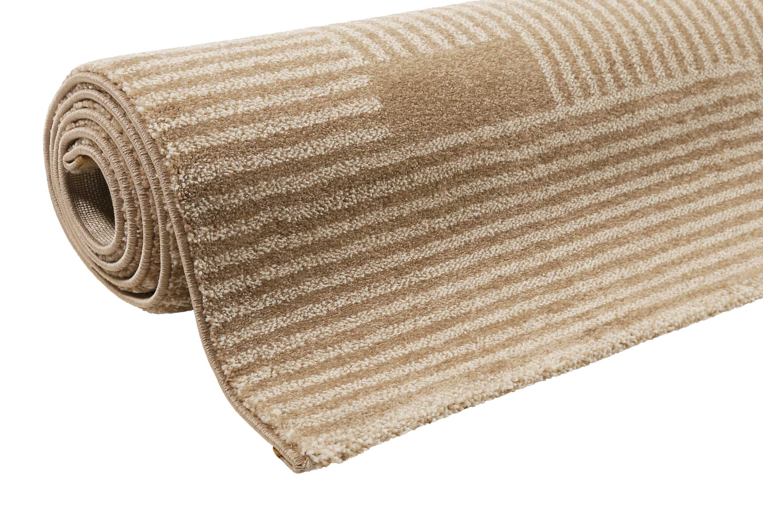 Esprit Teppich Beige Braun Kurzflor "Joshua Trees"