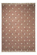 Esprit Kelim Teppich Beige Rot "Simple"