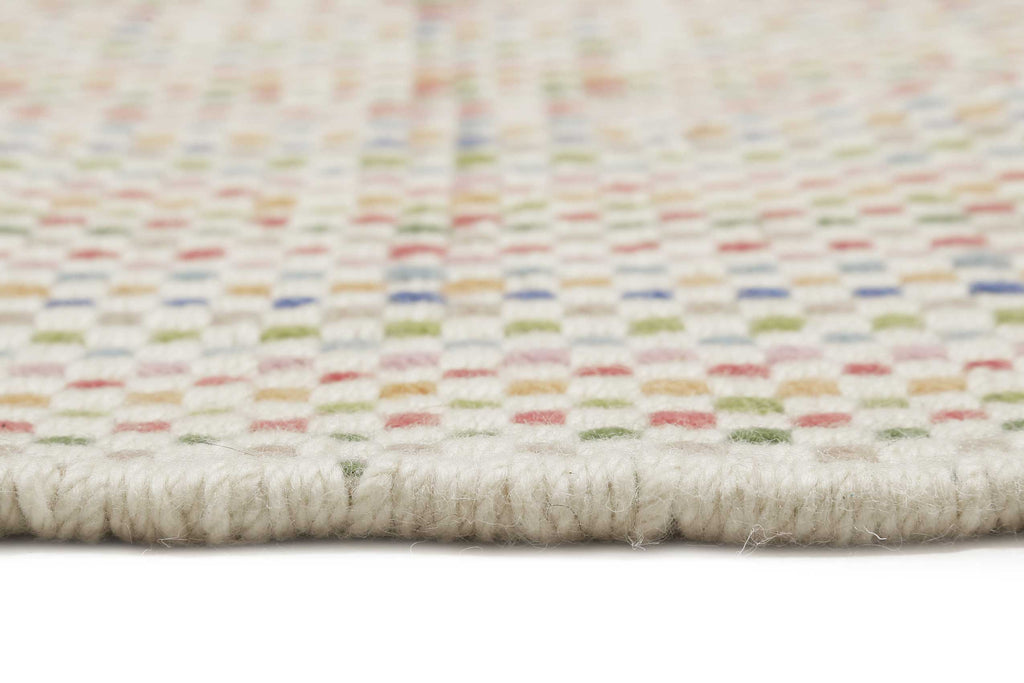 Esprit Kelim Teppich Bunt aus Wolle "Kids Durrie"