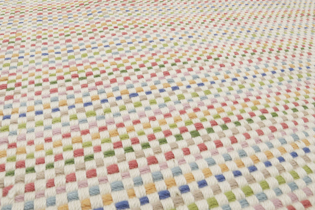Esprit Kelim Teppich Bunt aus Wolle "Kids Durrie"
