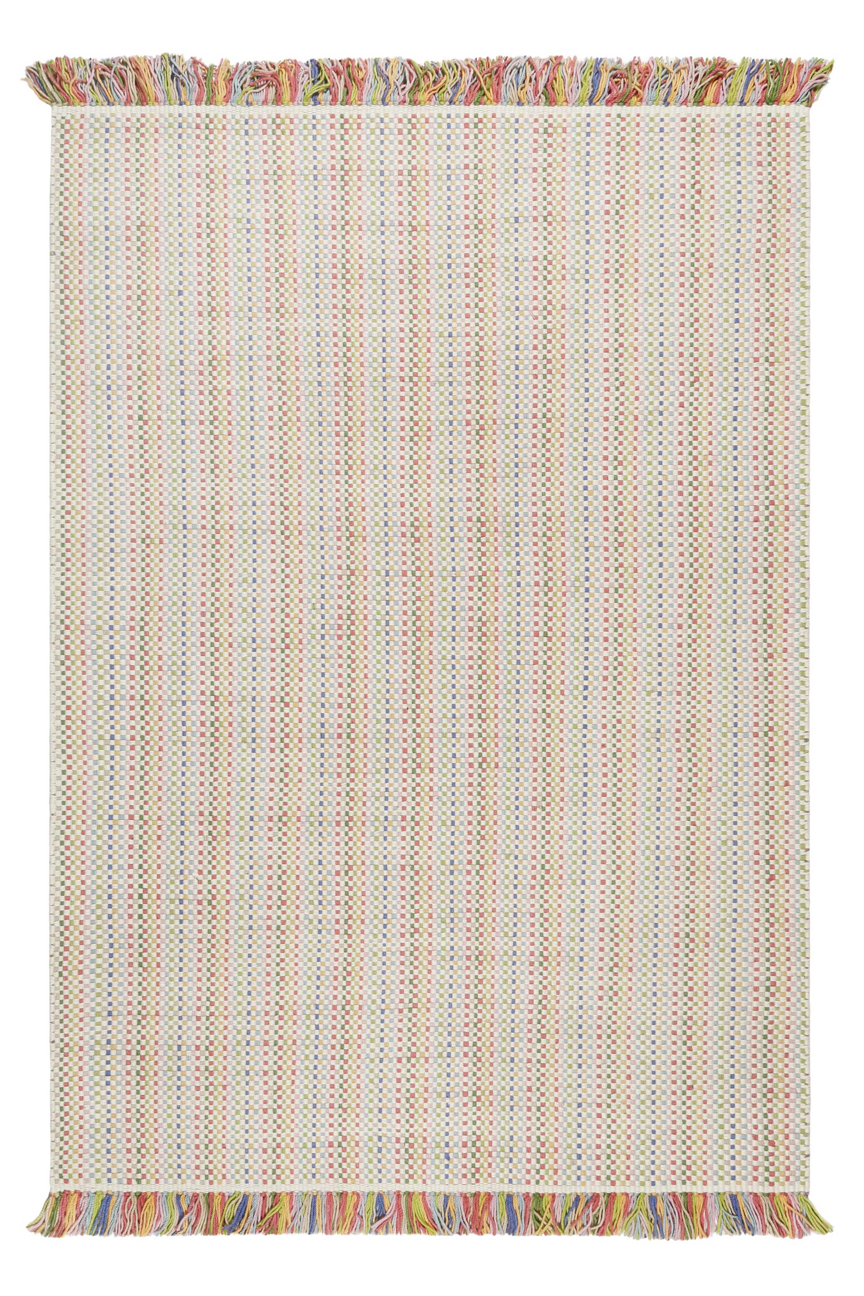 Esprit Kelim Teppich Bunt aus Wolle "Kids Durrie"