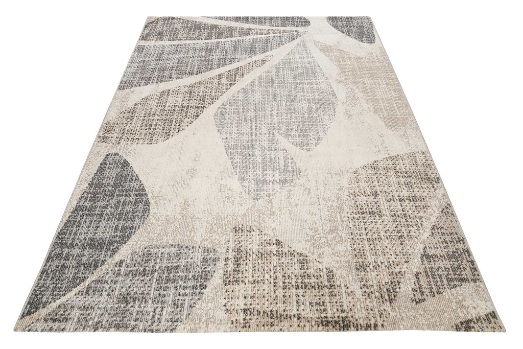 Esprit Teppich Beige Grau Taupe In & Outdoor "Leaf"