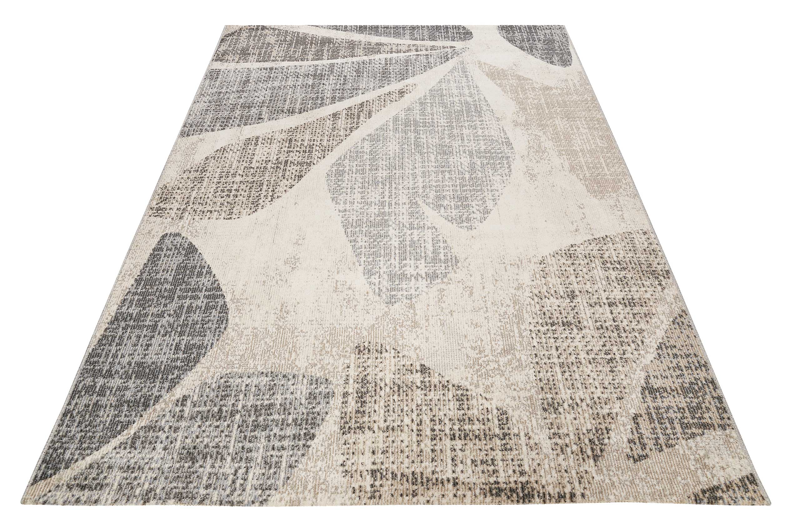 Esprit Teppich Beige Grau Taupe In & Outdoor "Leaf"