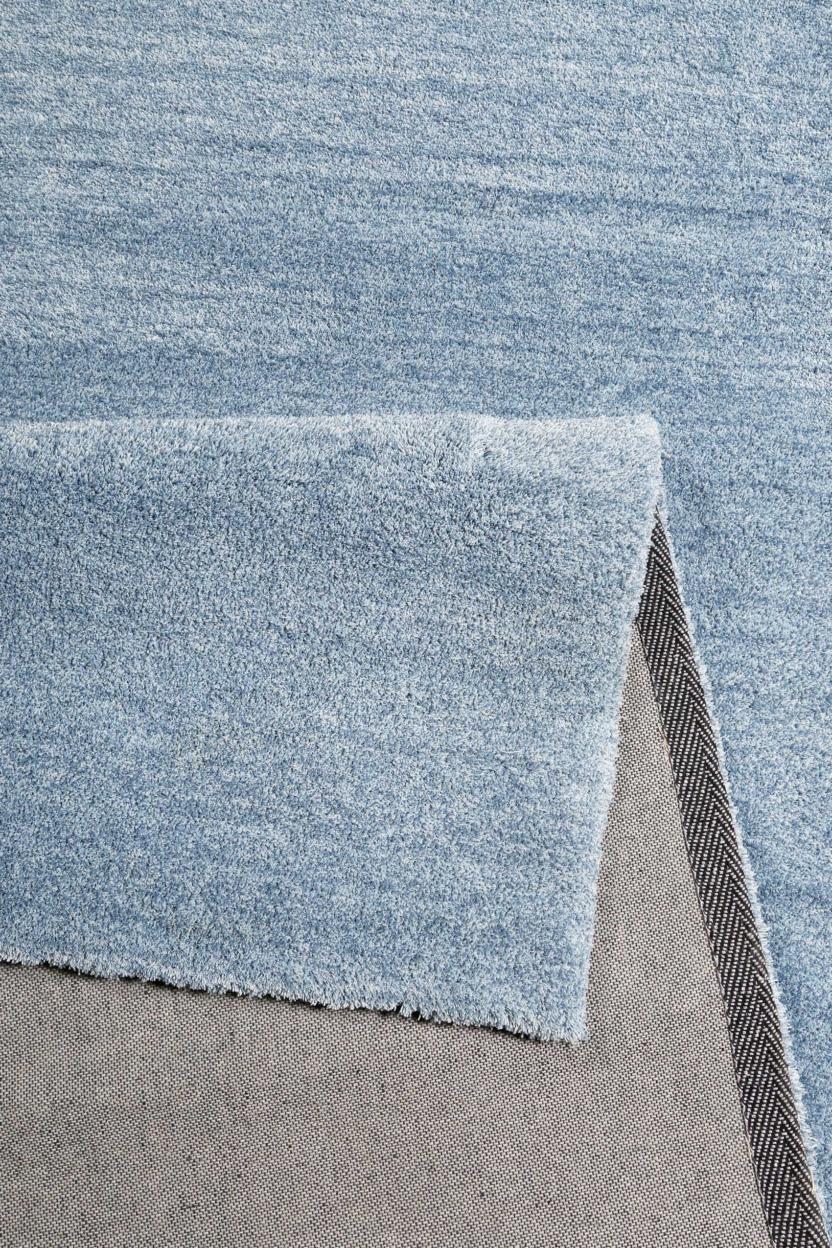 Esprit Teppich Hellblau meliert Hochflor "Loft"
