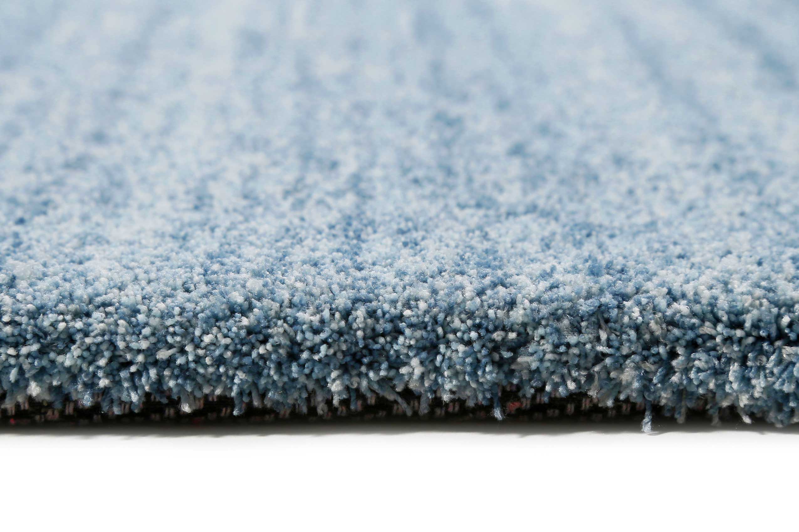 Esprit Teppich Hellblau meliert Hochflor "Loft"