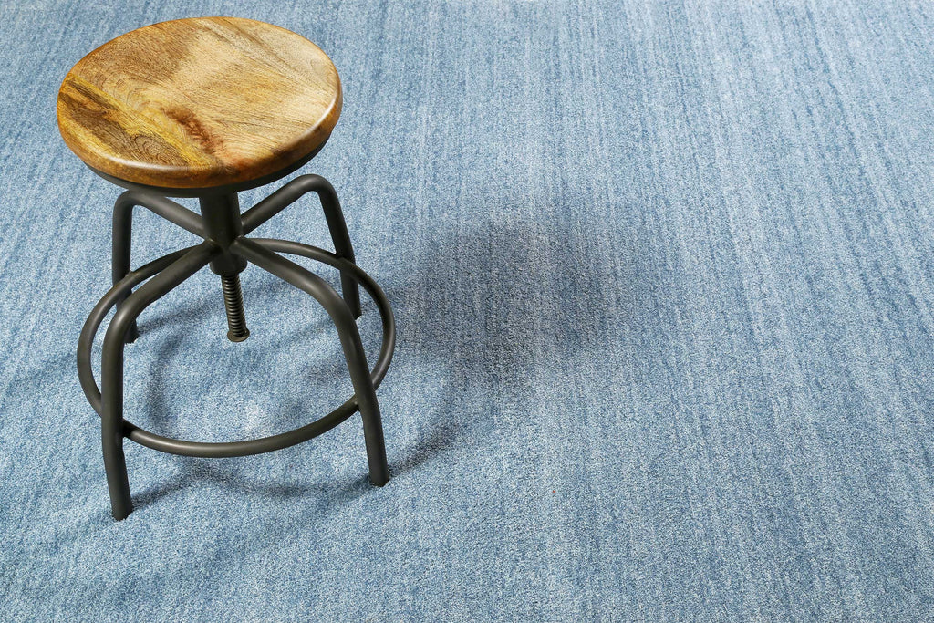 Esprit Teppich Hellblau meliert Hochflor "Loft"