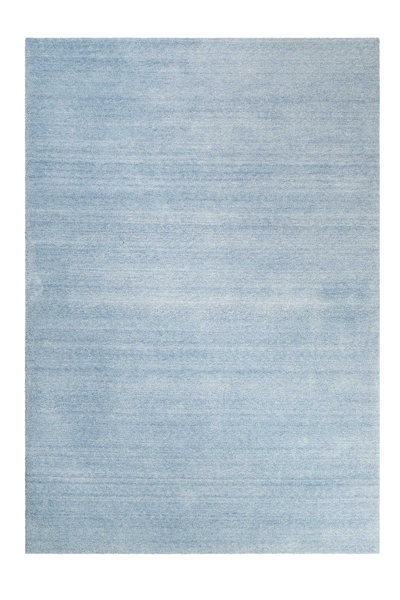 Esprit Teppich Hellblau meliert Hochflor "Loft"