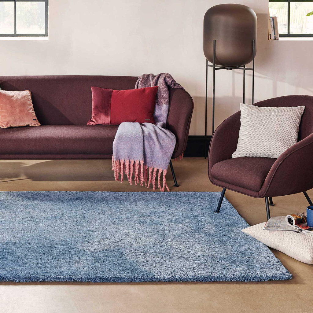 Esprit Teppich Blau Hochflor "Loft"
