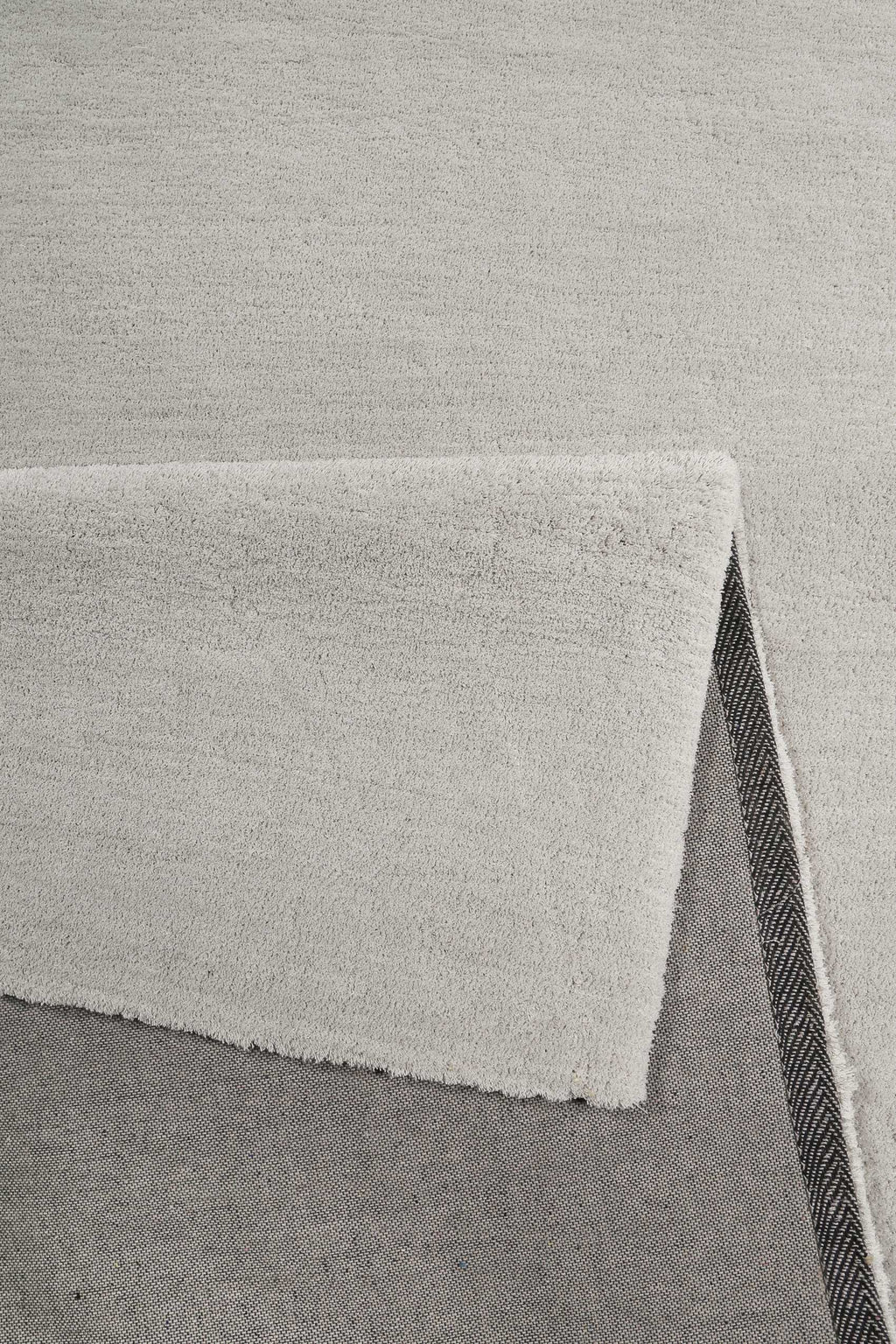 Esprit Teppich Hellgrau Creme Hochflor "Loft"