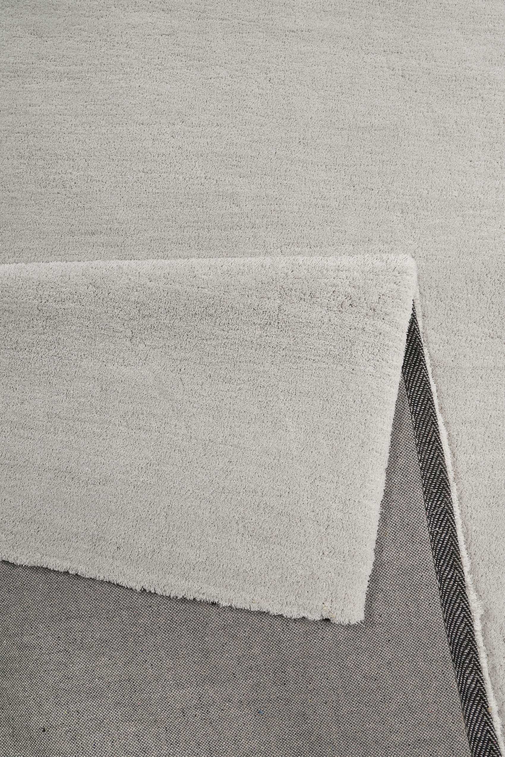 Esprit Teppich Hellgrau Creme Hochflor "Loft"