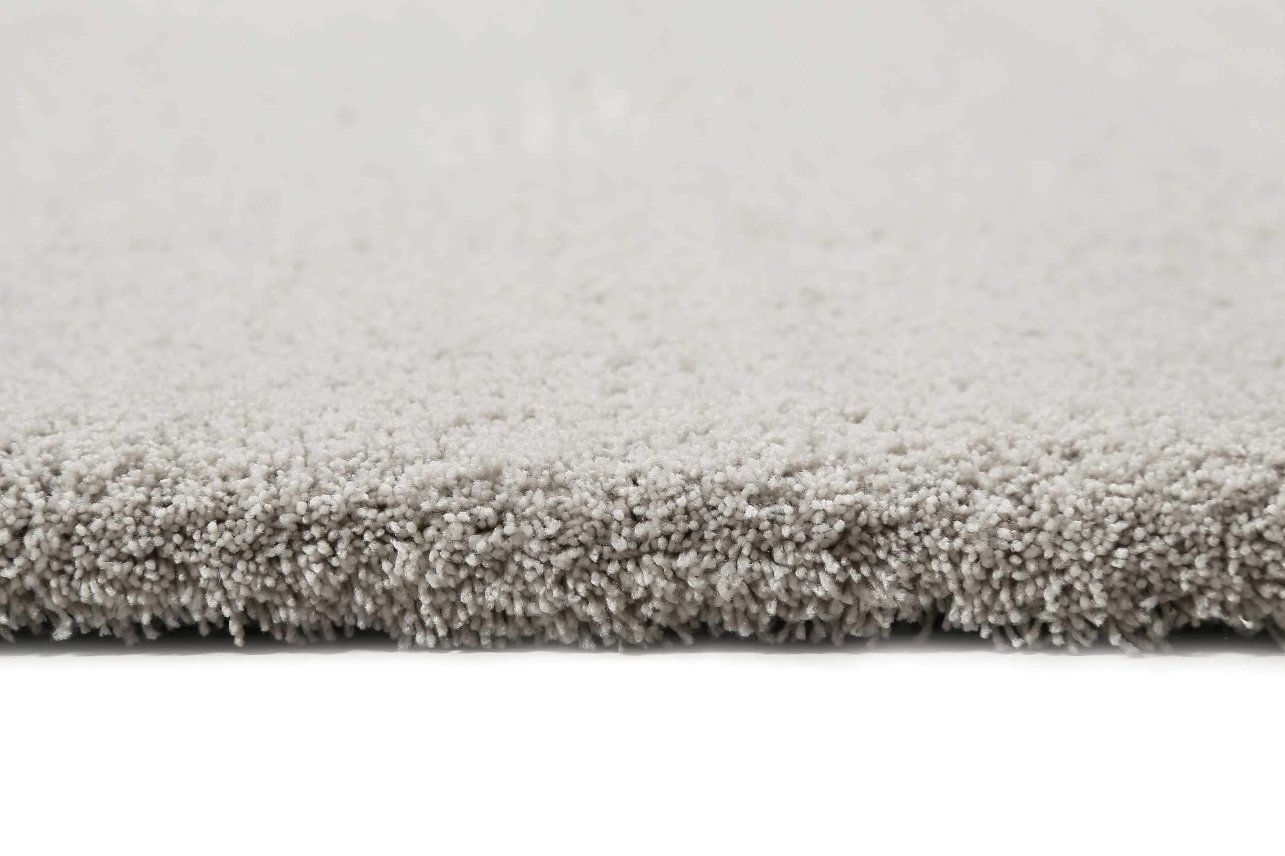 Esprit Teppich Hellgrau Creme Hochflor "Loft"