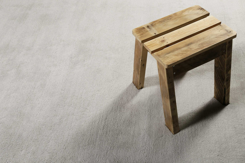 Esprit Teppich Hellgrau Creme Hochflor "Loft"
