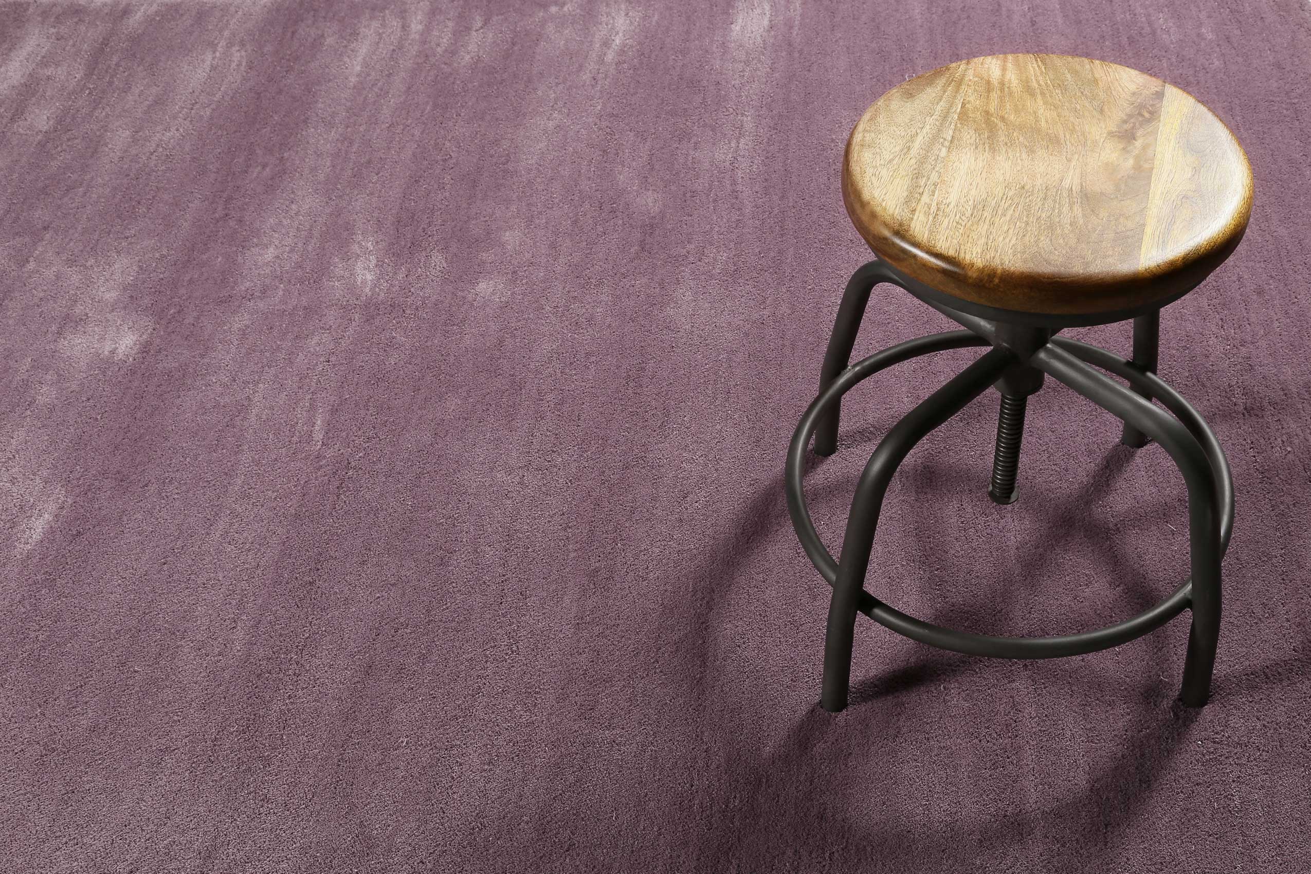 Esprit Teppich Lila Flieder Hochflor "Loft"