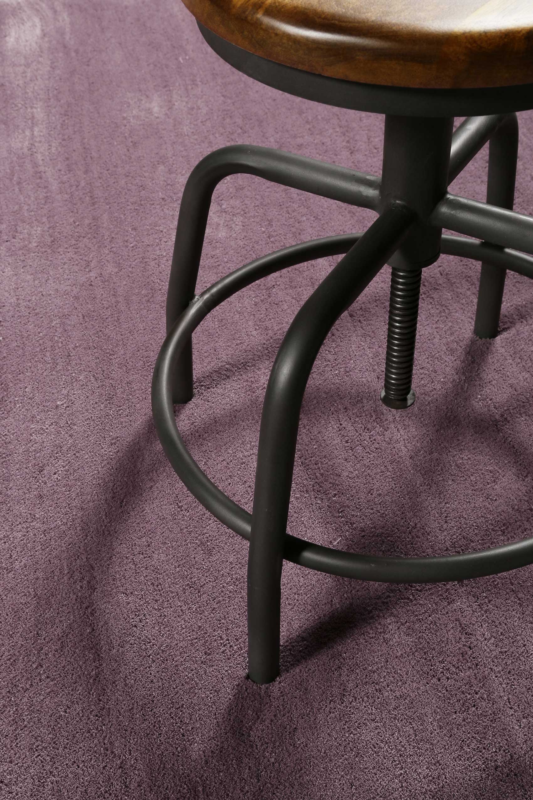 Esprit Teppich Lila Flieder Hochflor "Loft"