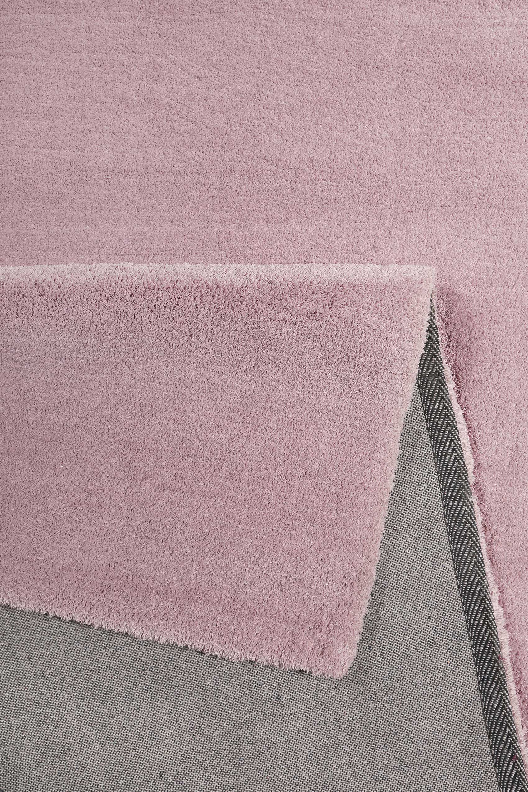 Esprit Teppich pastell Rosa Hochflor "Loft"