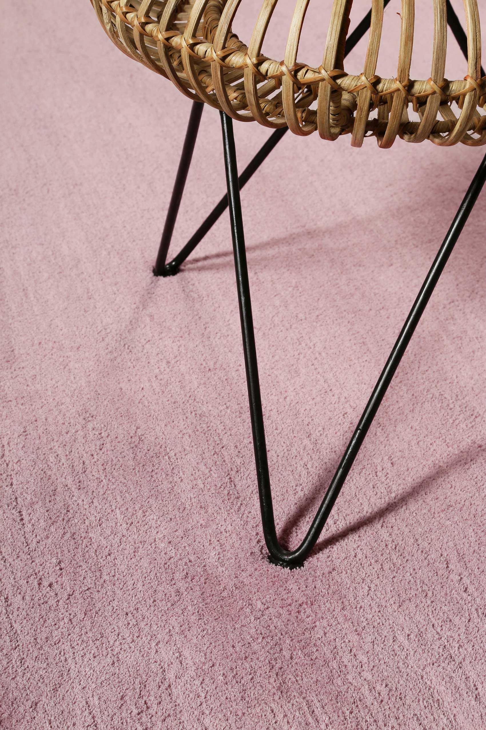 Esprit Teppich pastell Rosa Hochflor "Loft"