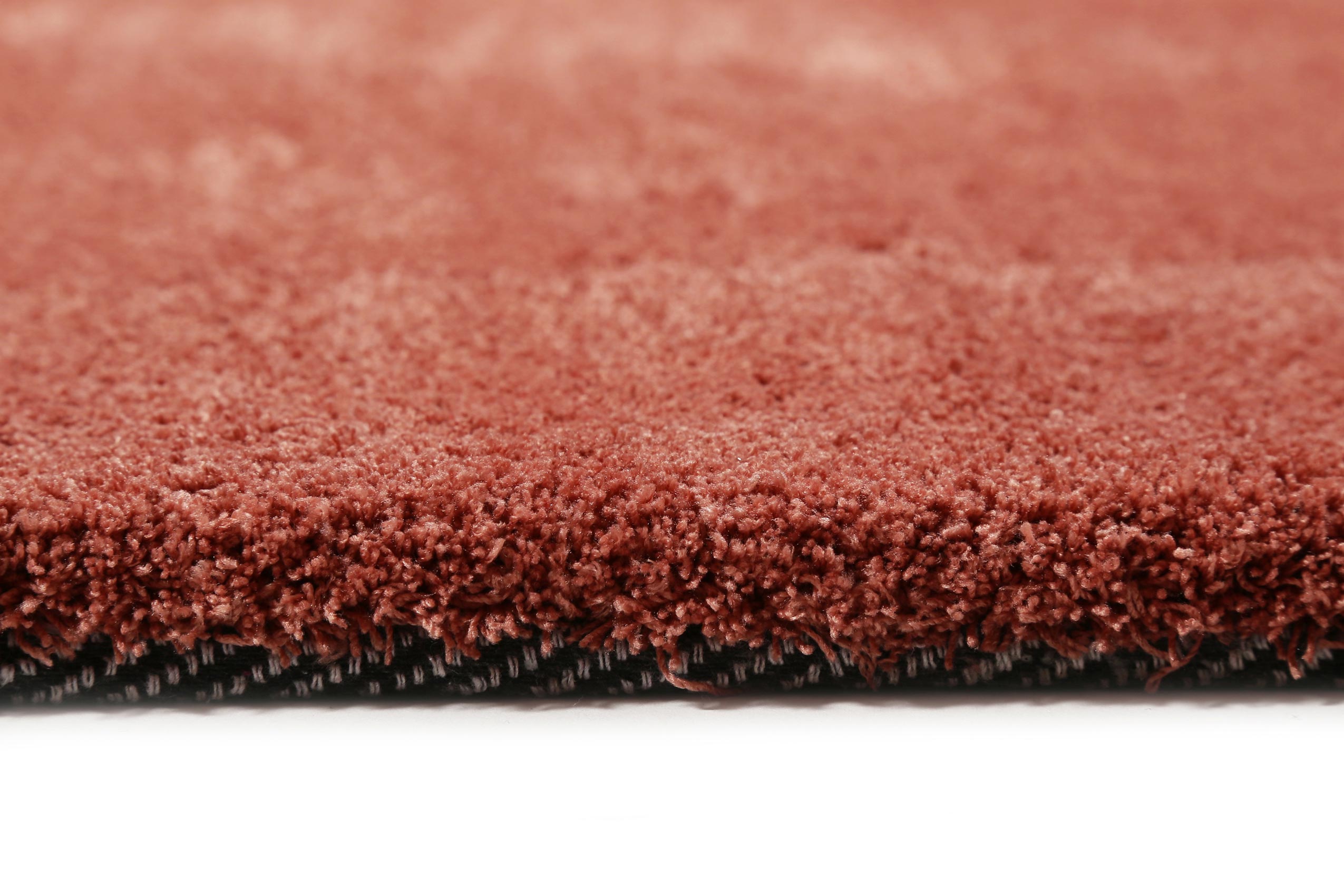 Esprit Teppich Ziegel Rot Hochflor "Loft"