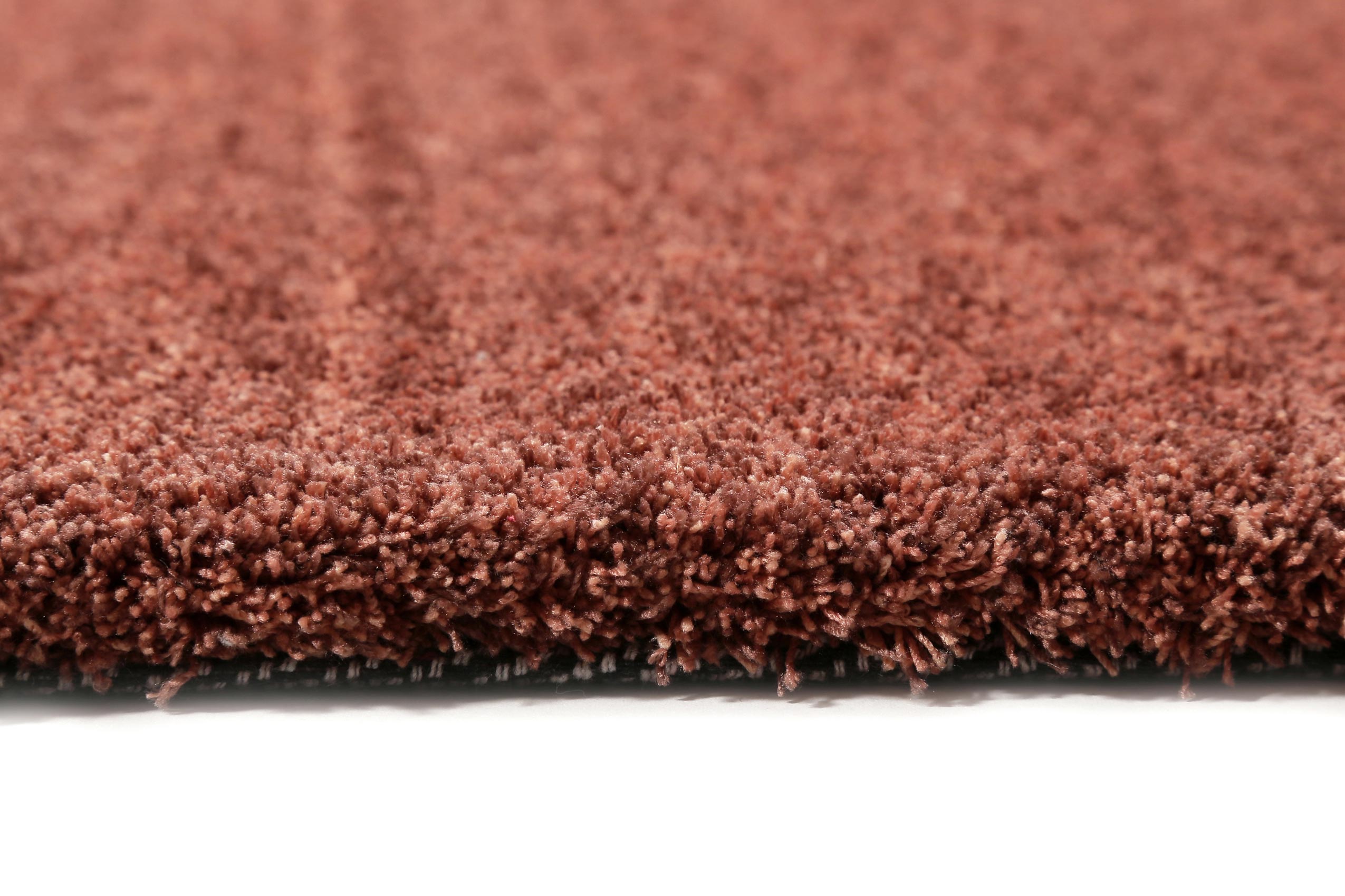 Esprit Teppich Rot Braun Hochflor "Loft"