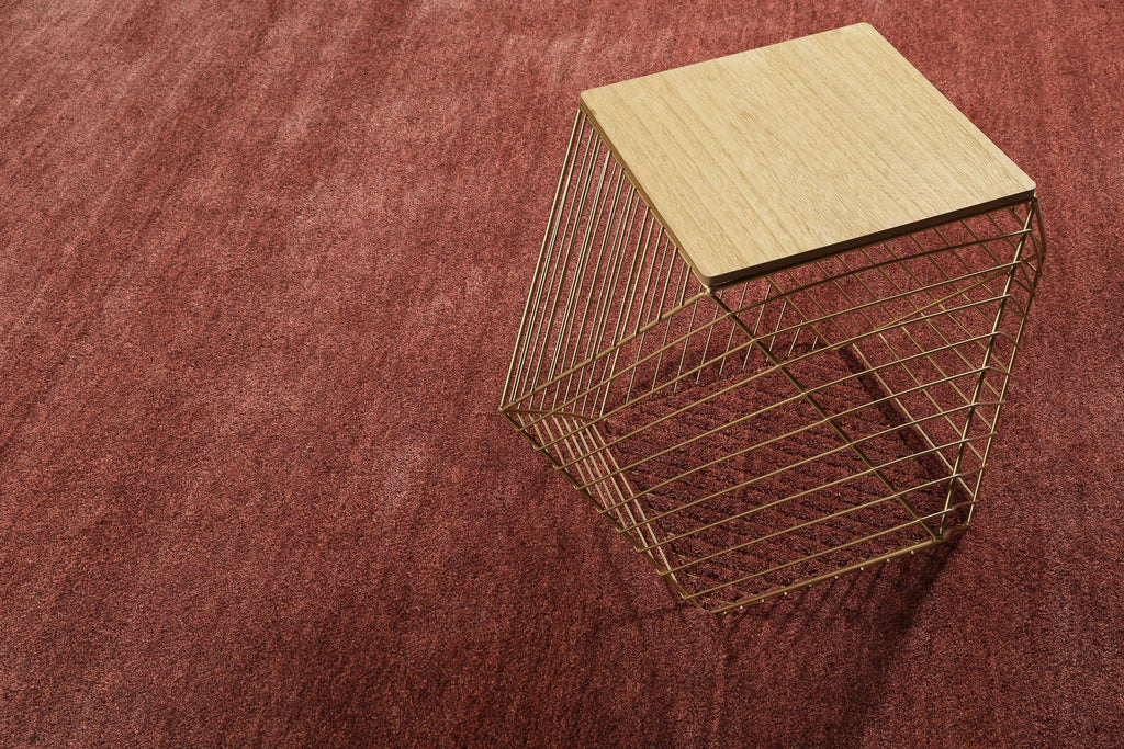 Esprit Teppich Rot Braun Hochflor "Loft"