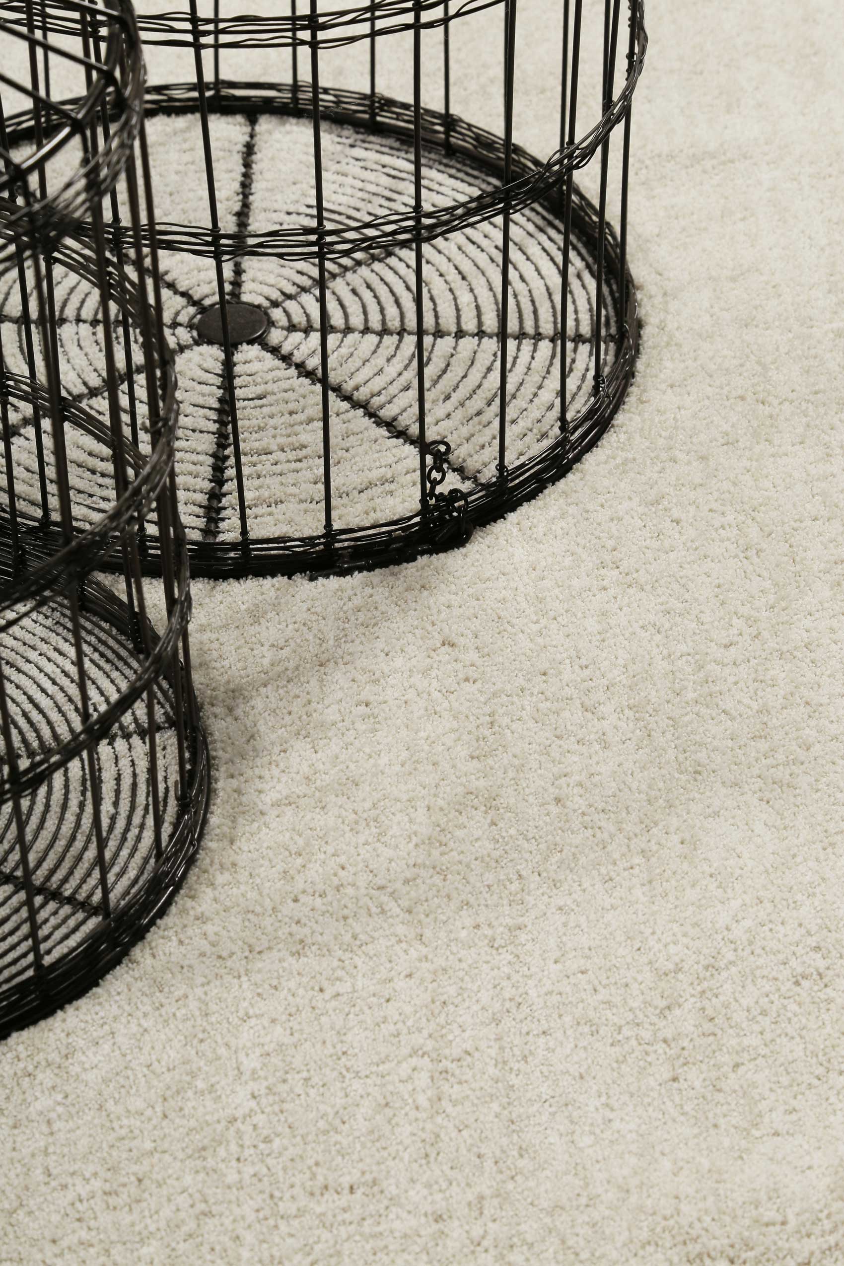 Esprit Teppich Hellbeige Hochflor "Loft"