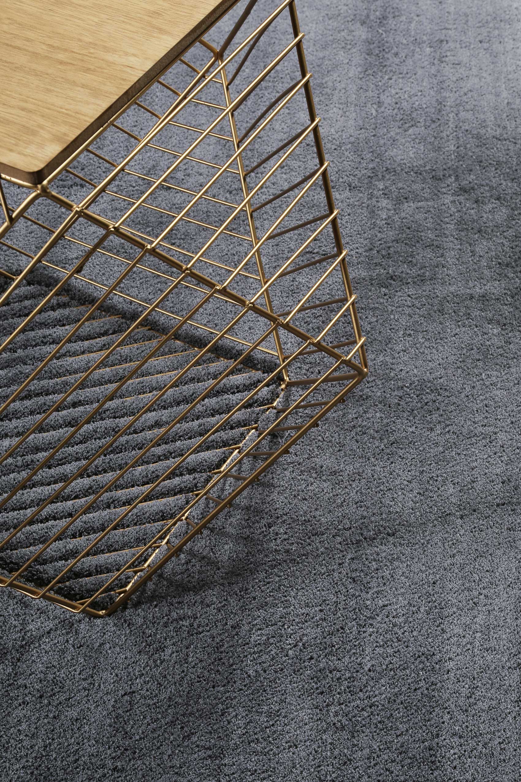 Esprit Teppich Dunkelgrau Hochflor "Loft"