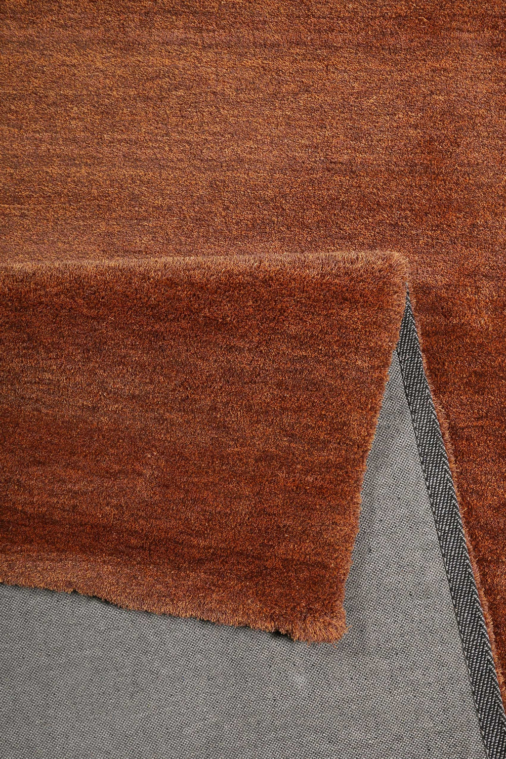 Esprit Teppich Rost Rot Hochflor "Loft"