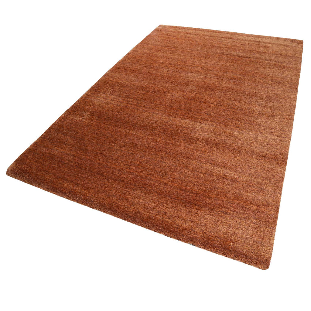 Esprit Teppich Rost Rot Hochflor "Loft"