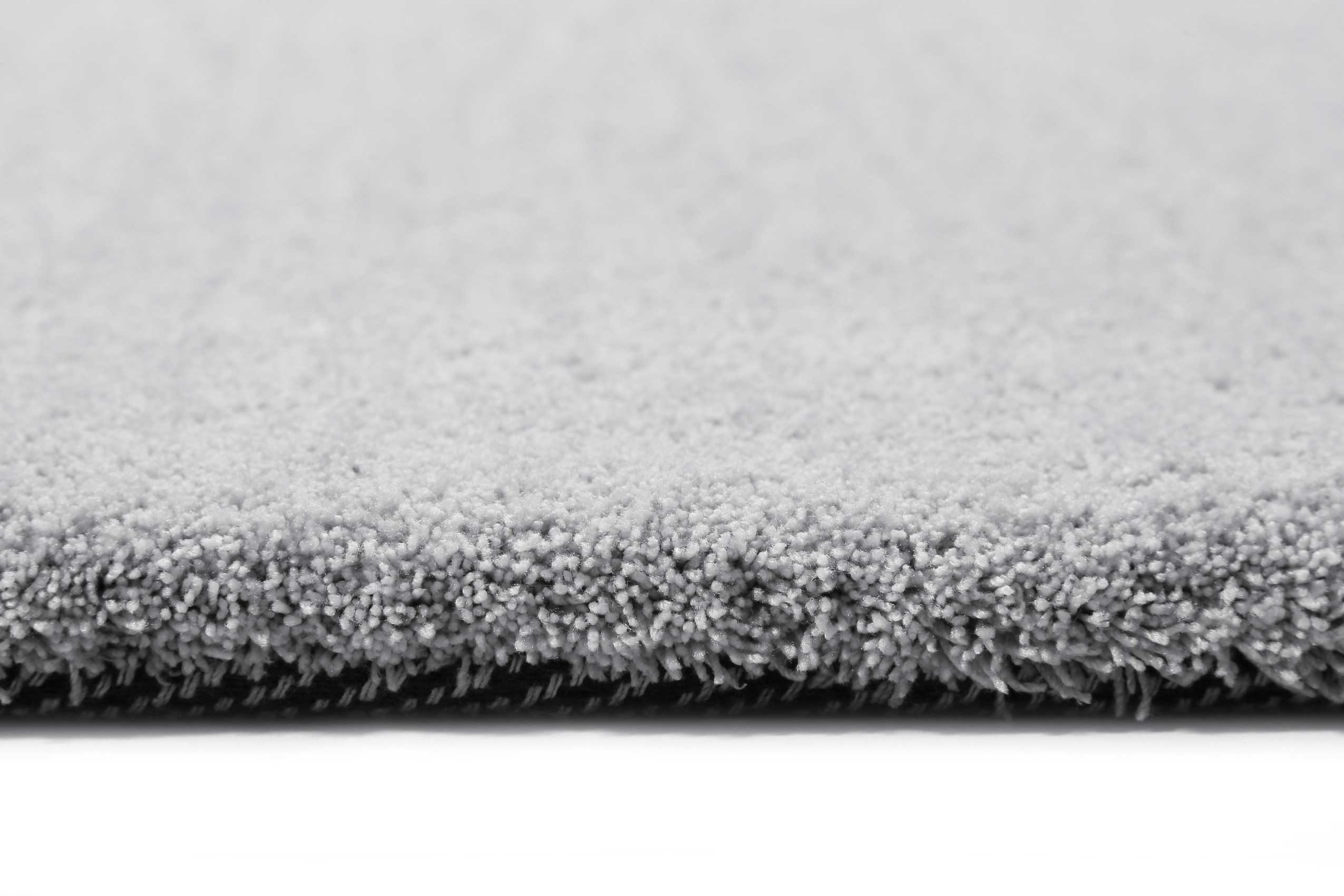 Esprit Teppich Hellgrau Blau Hochflor "Loft"