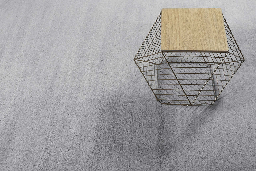 Esprit Teppich Hellgrau Blau Hochflor "Loft"