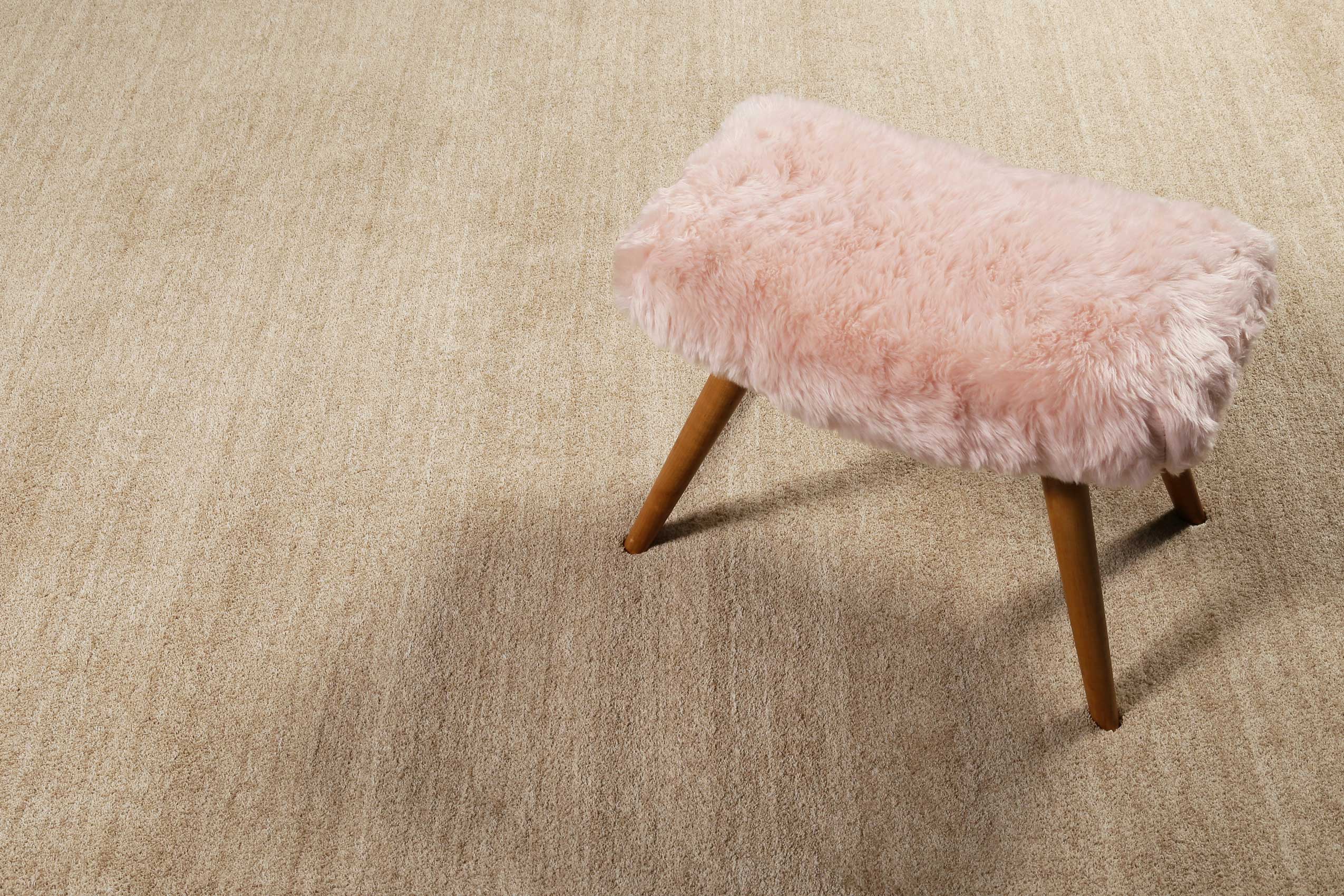 Esprit Teppich Beige Braun meliert Hochflor "Loft"
