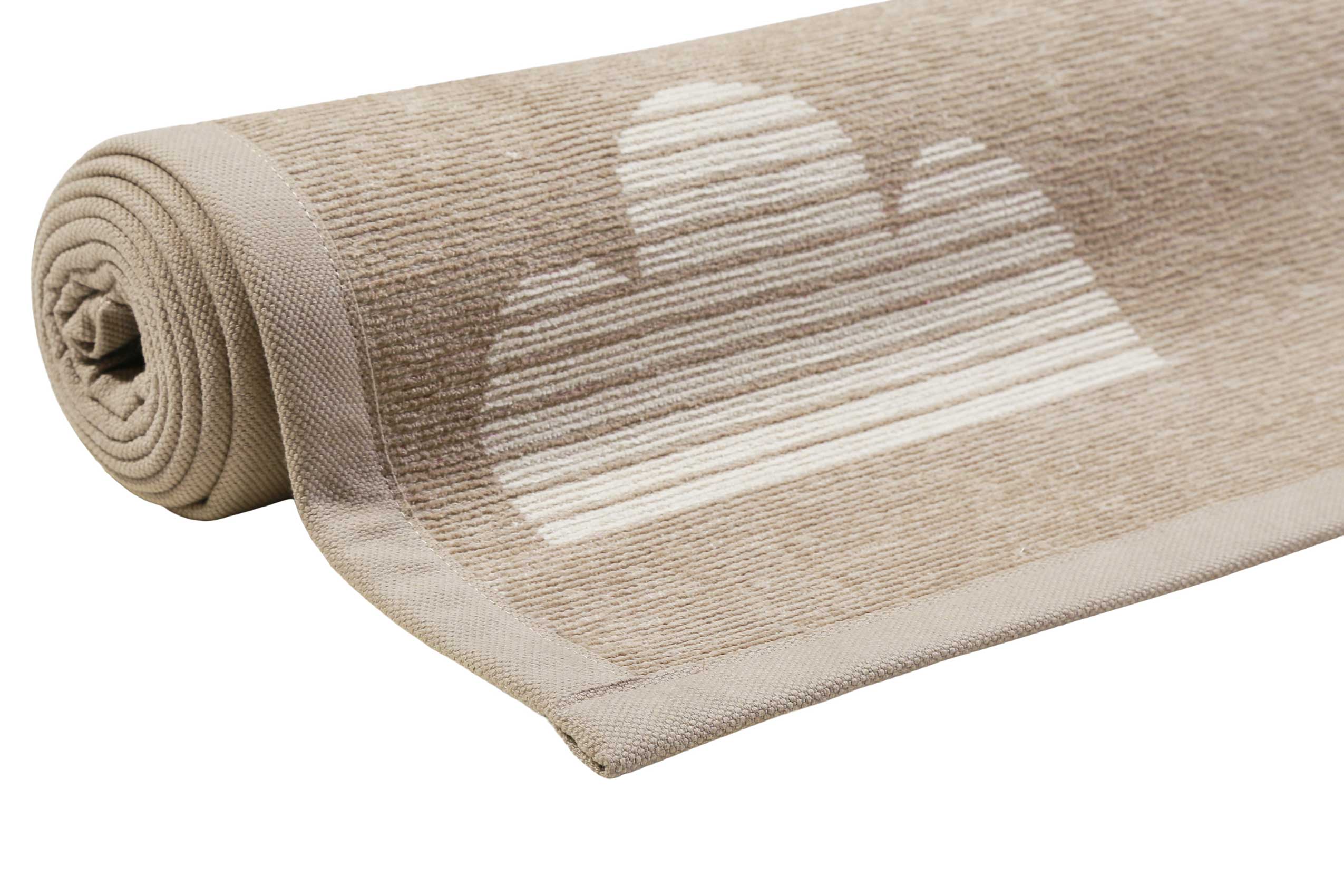 Esprit Kinder-Wendeteppich Beige "Lovely Rainbow"