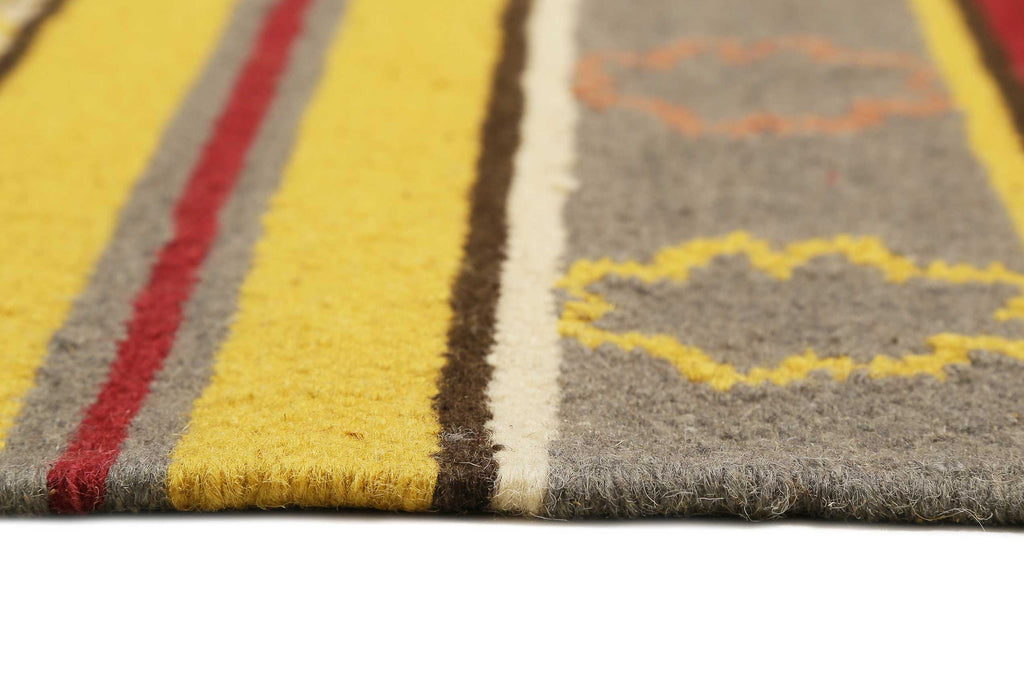 Esprit Kelim Teppich Bunt aus Wolle "Mahal"