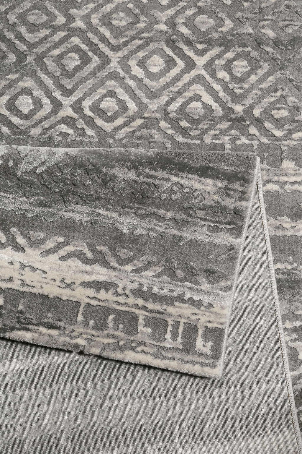 Esprit Teppich Grau  Kurzflor "Makai"