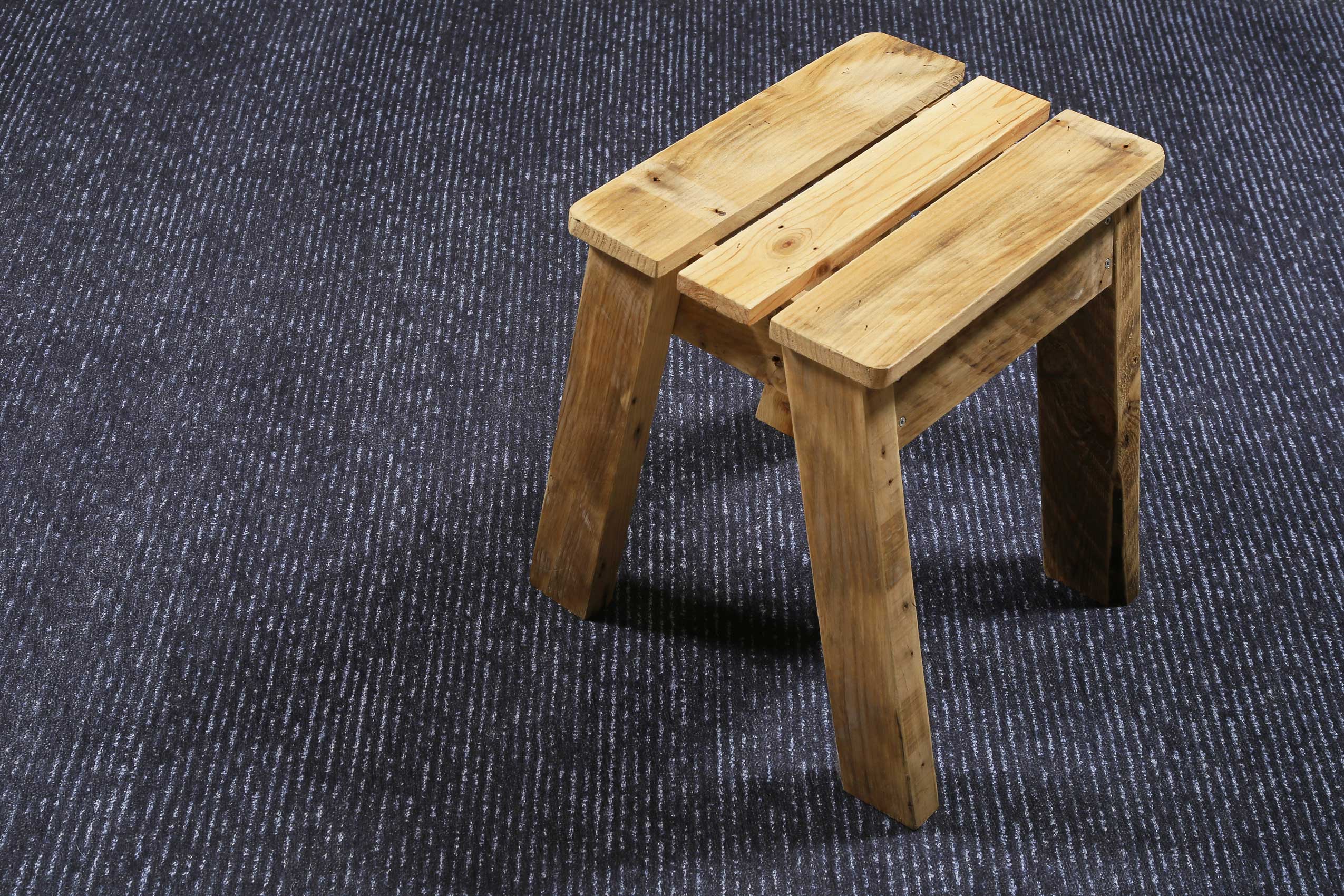 Esprit Teppich Blau Kurzflor "Marly"