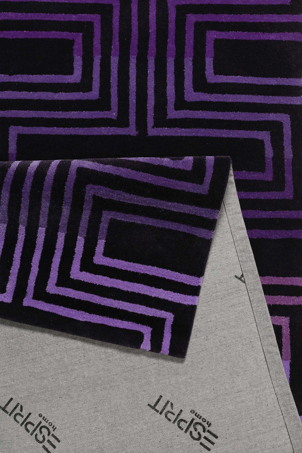 Esprit Wollteppich Lila "Matrix"