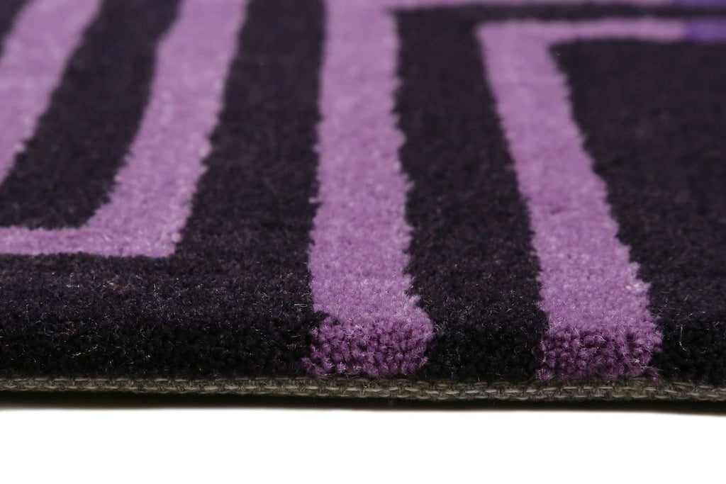 Esprit Wollteppich Lila "Matrix"