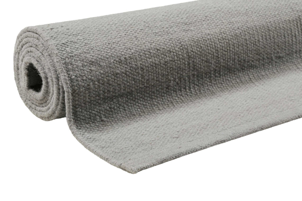 Esprit Kelim Teppich Grau aus Wolle "Maya 2.0"