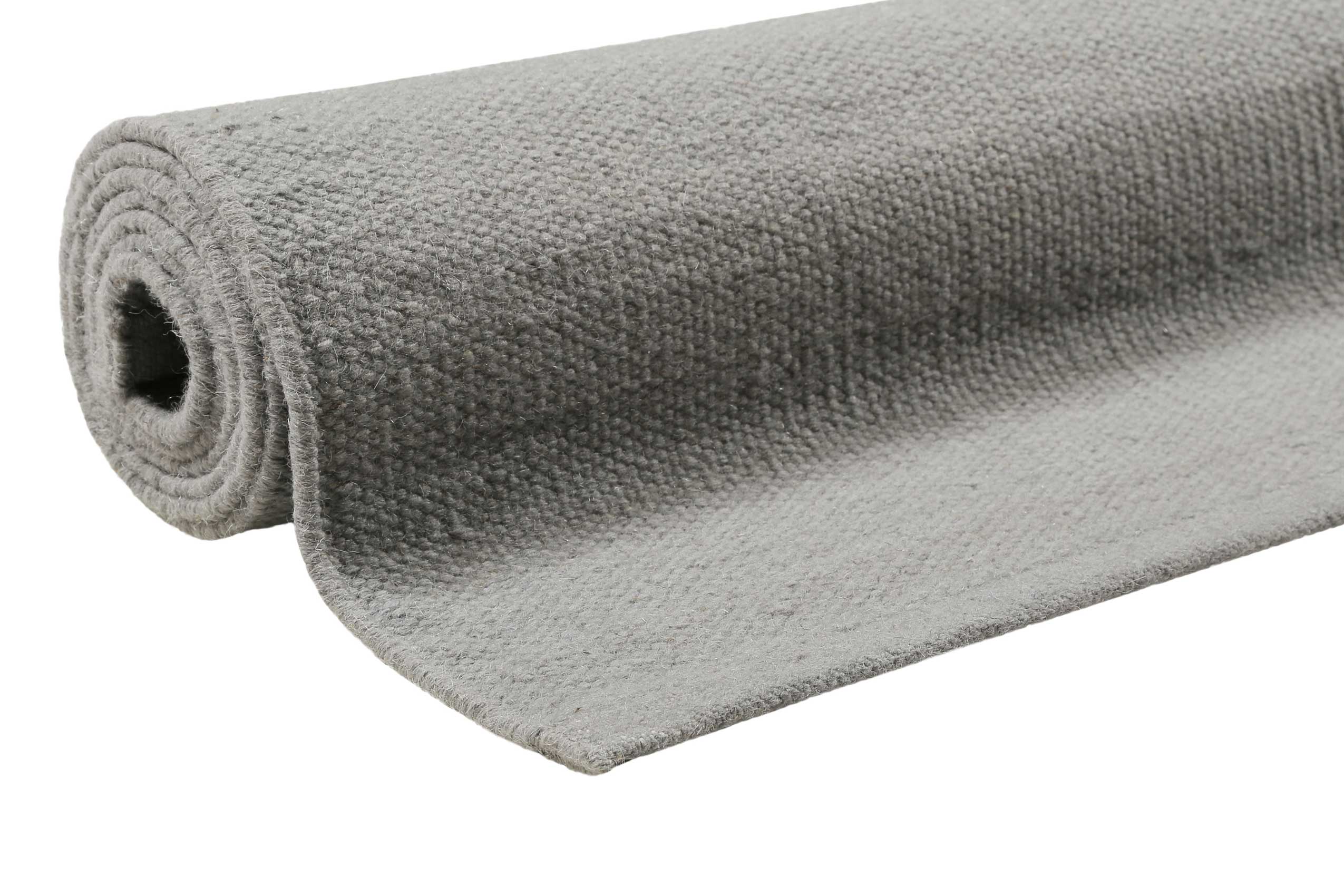 Esprit Kelim Teppich Grau aus Wolle "Maya 2.0"