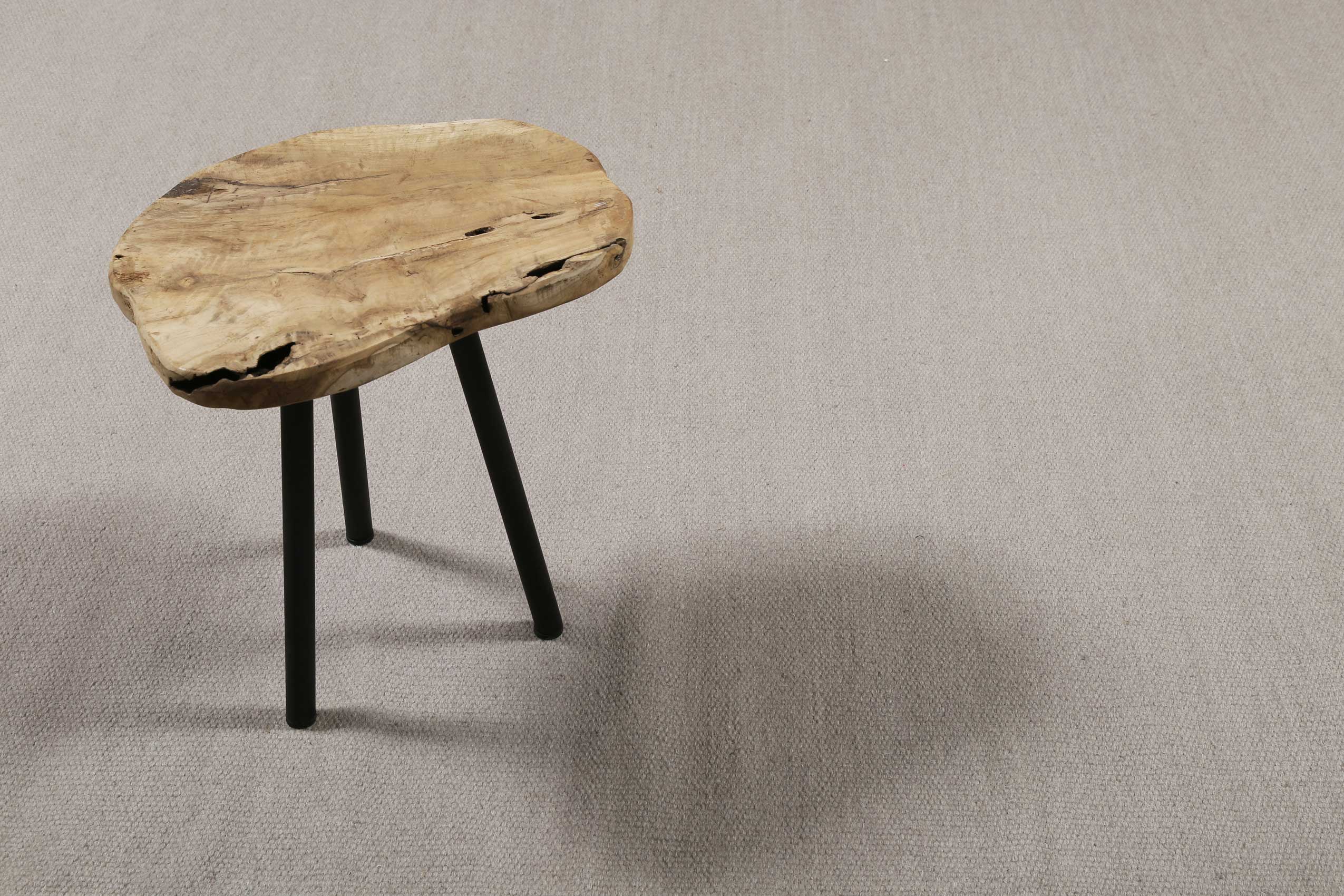 Esprit Kelim Teppich Beige Grau aus Wolle "Maya 2.0"
