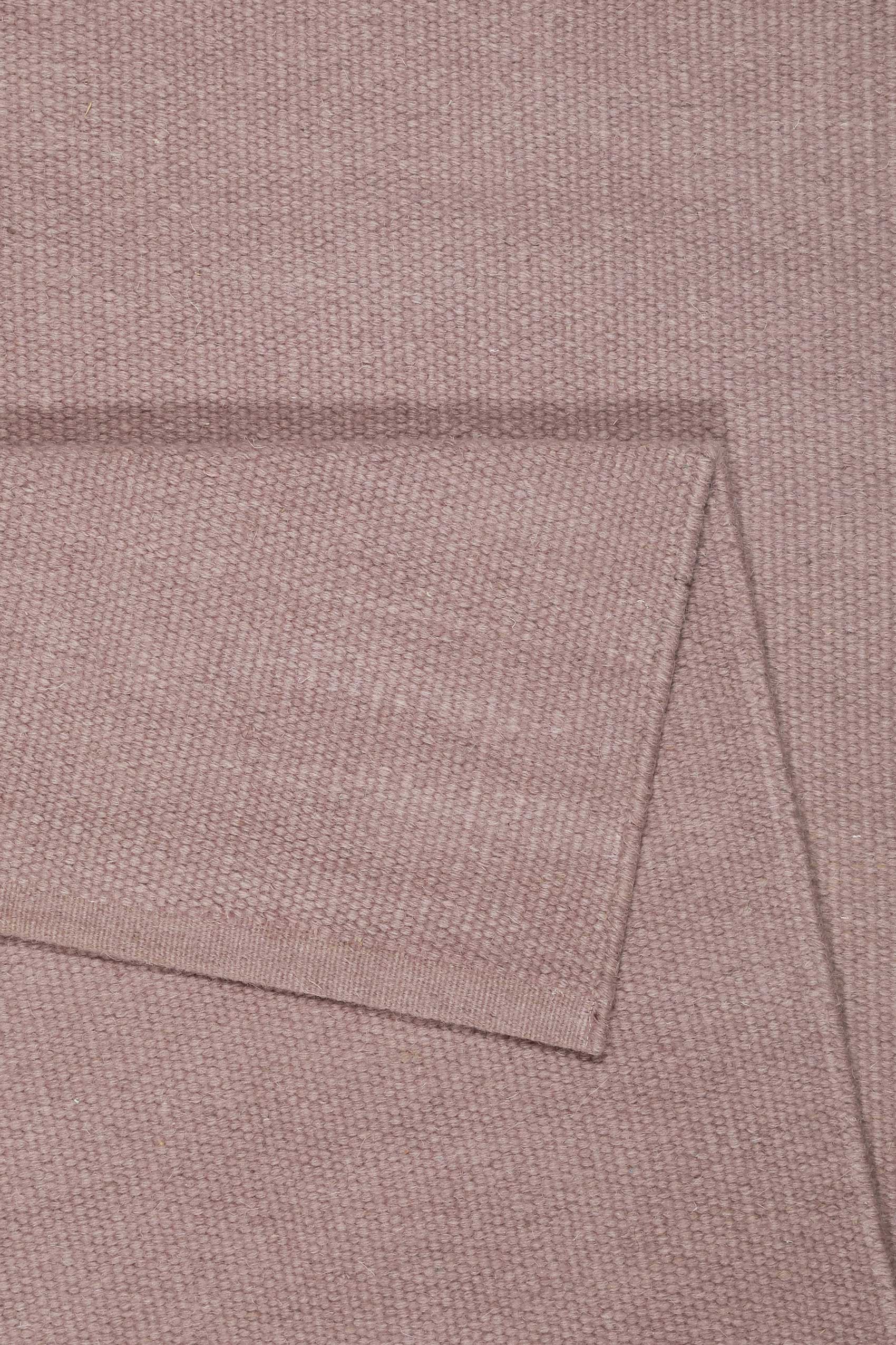Esprit Kelim Teppich Flieder Altrosa aus Wolle "Maya 2.0"