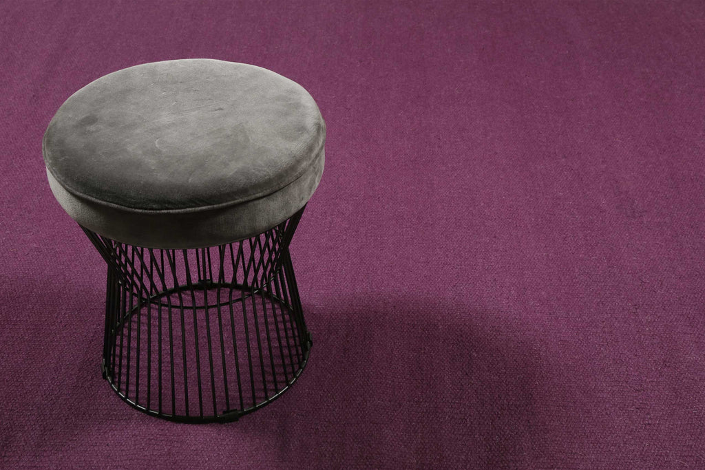 Esprit Kelim Teppich Lila Violett aus Wolle "Maya 2.0"