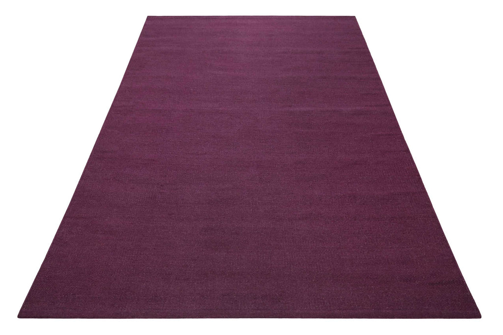 Esprit Kelim Teppich Lila Violett aus Wolle "Maya 2.0"