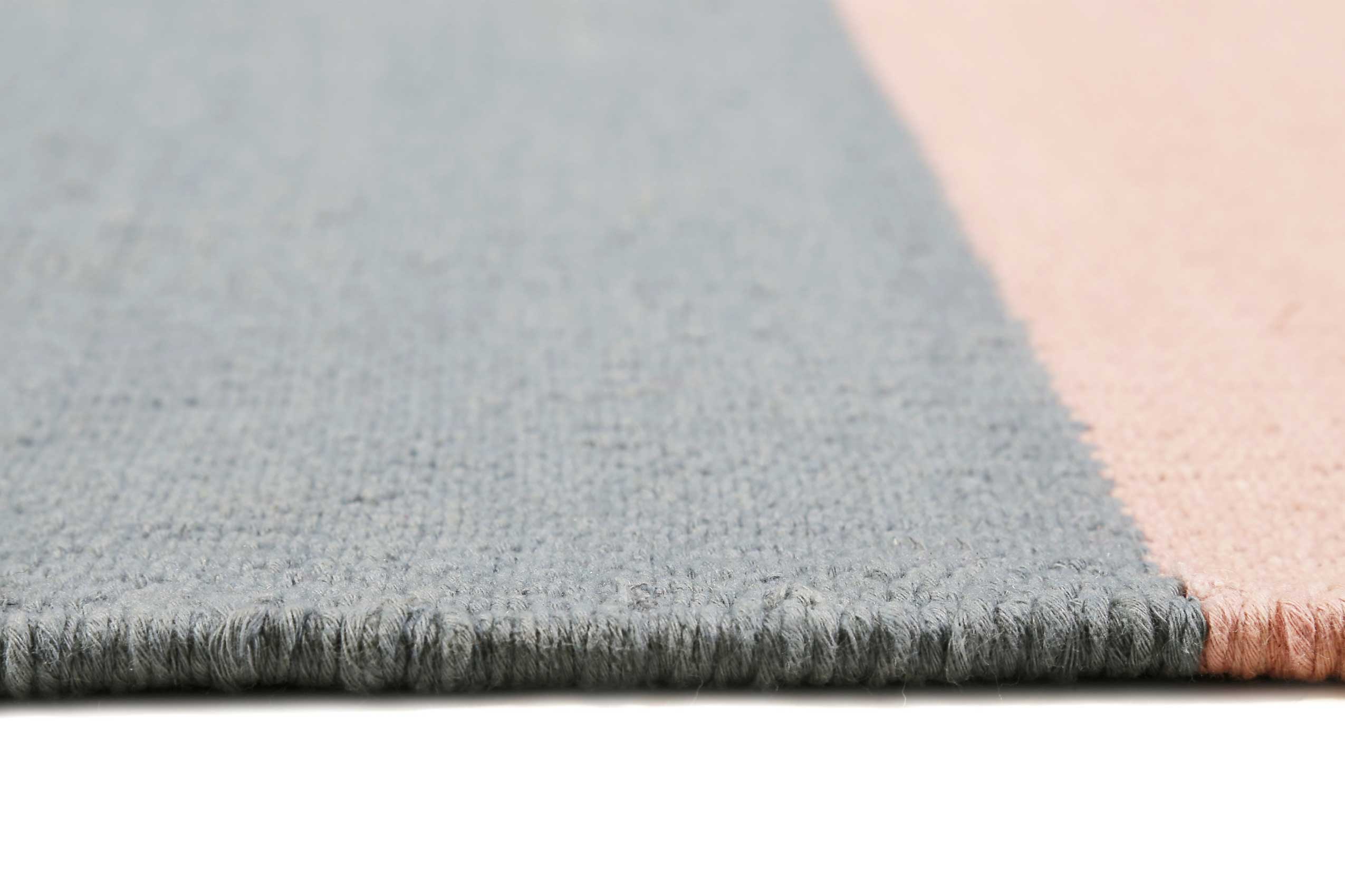 Esprit Kelim Teppich Violett Rosa aus Baumwolle "Midas Kelim"