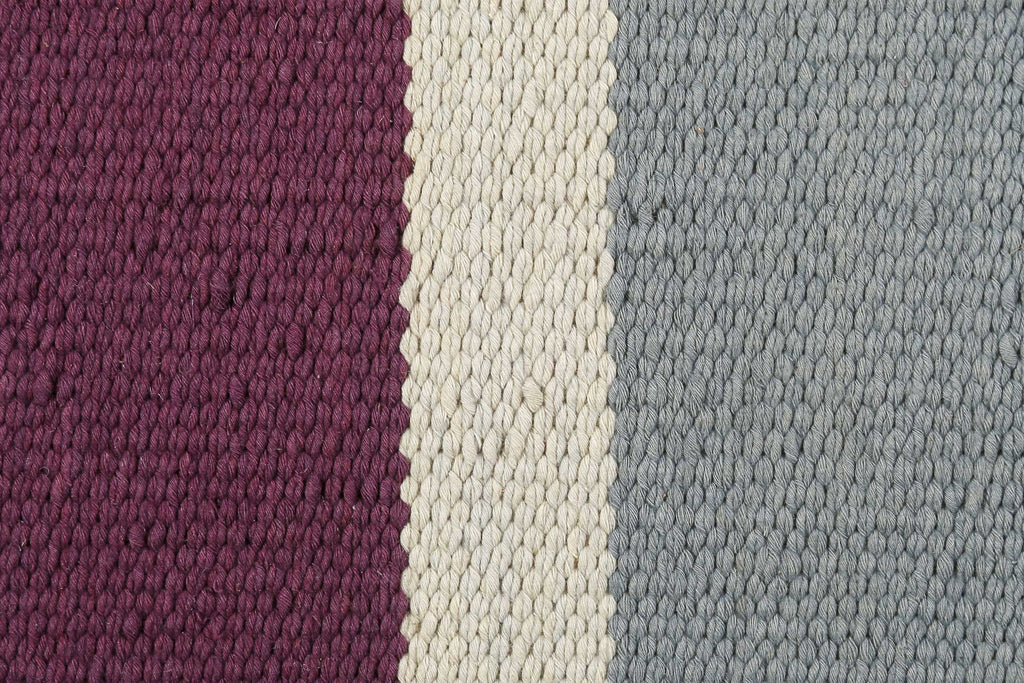 Esprit Kelim Teppich Violett Rosa aus Baumwolle "Midas Kelim"