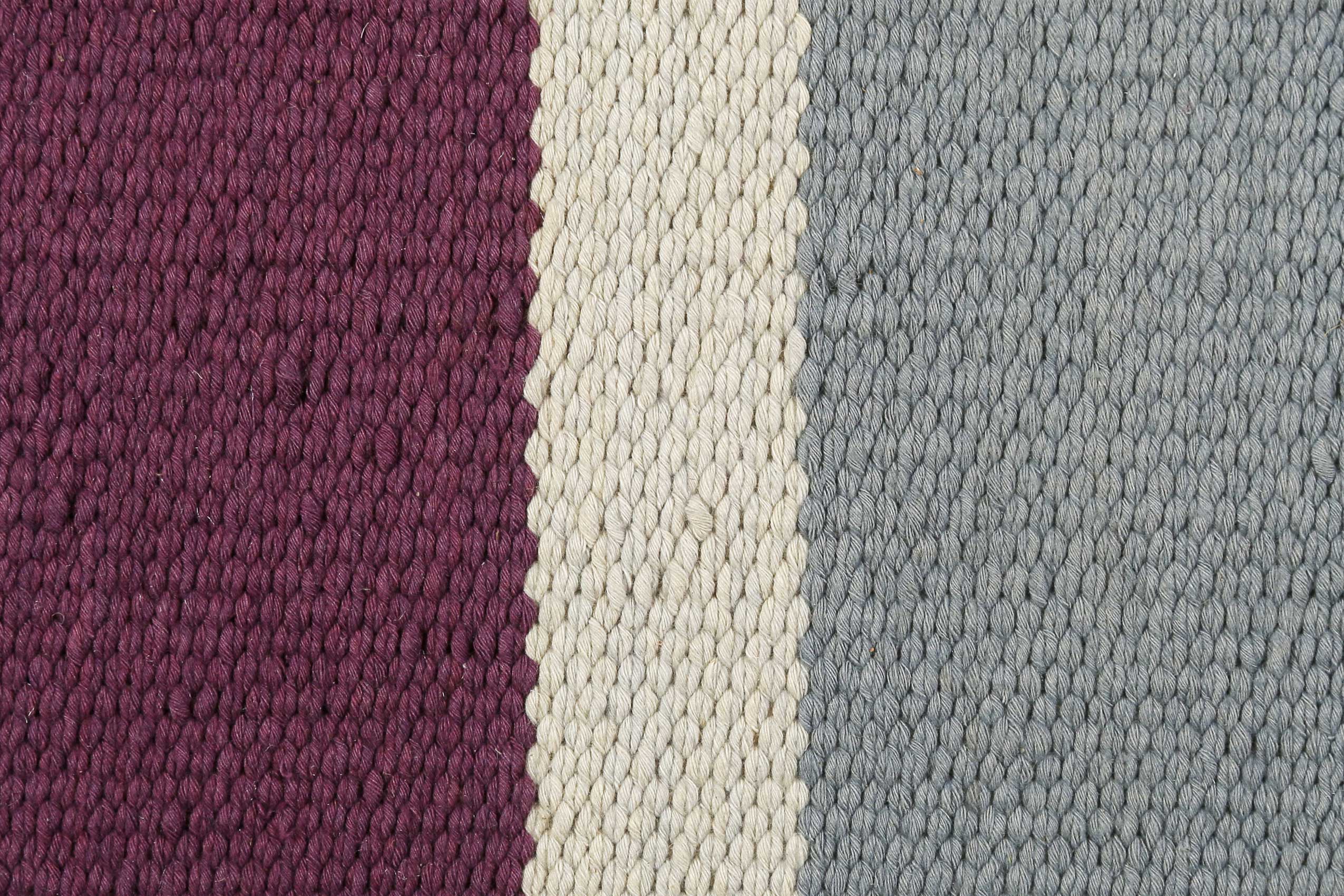 Esprit Kelim Teppich Violett Rosa aus Baumwolle "Midas Kelim"