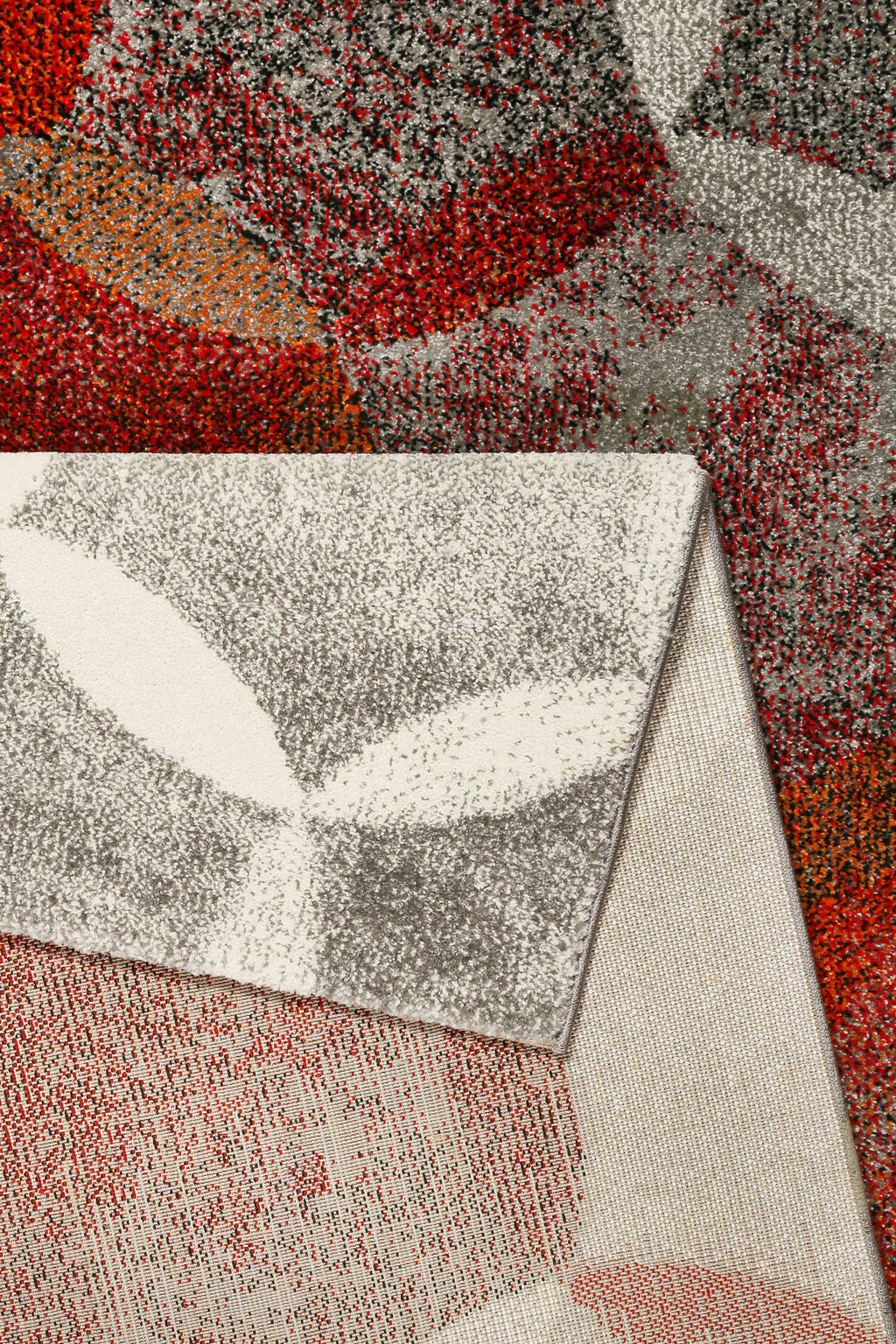 Esprit Teppich Rot Grau "Modernina"