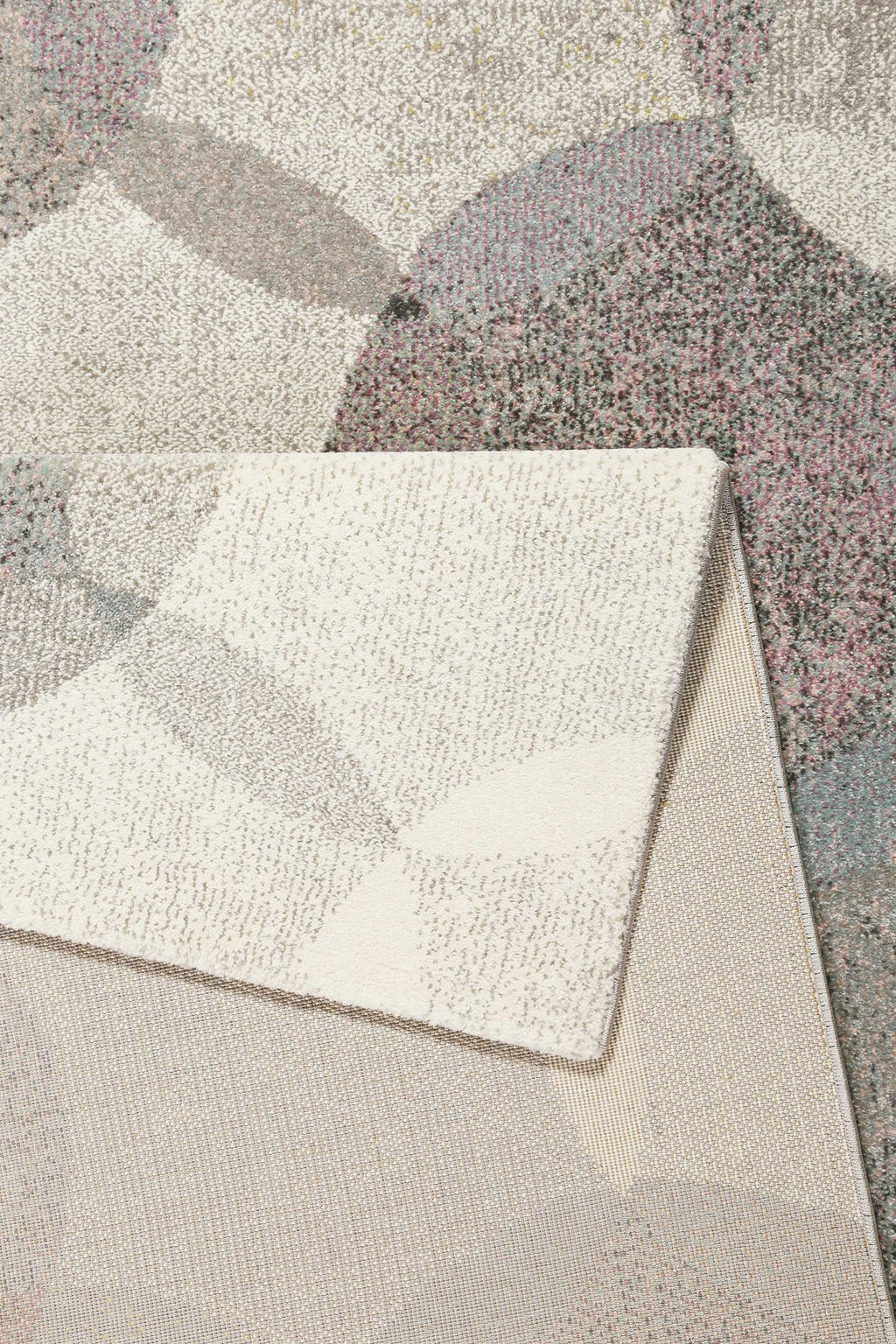 Esprit Teppich Grau Taupe Rosa "Modernina"