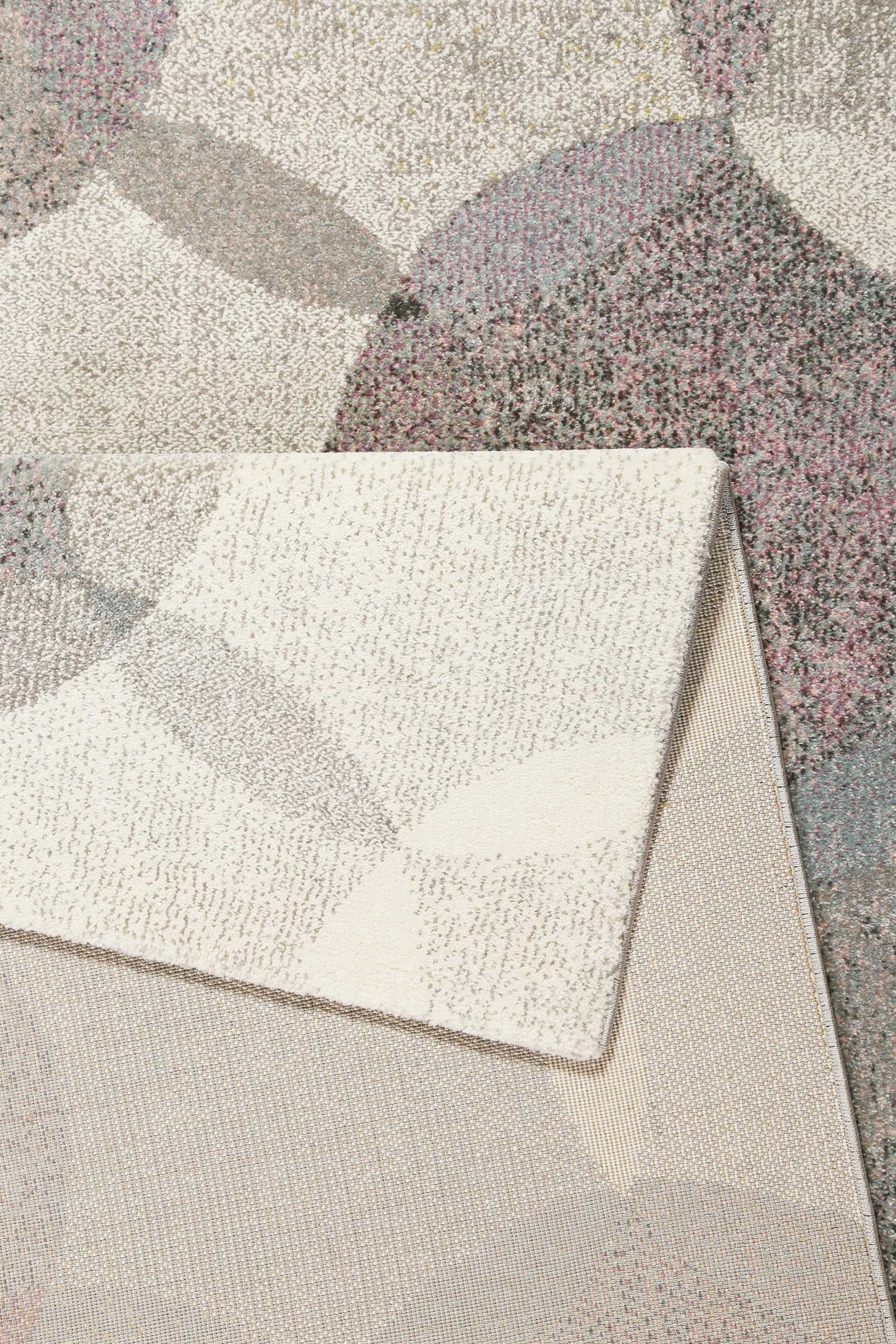 Esprit Teppich Grau Taupe Rosa "Modernina"